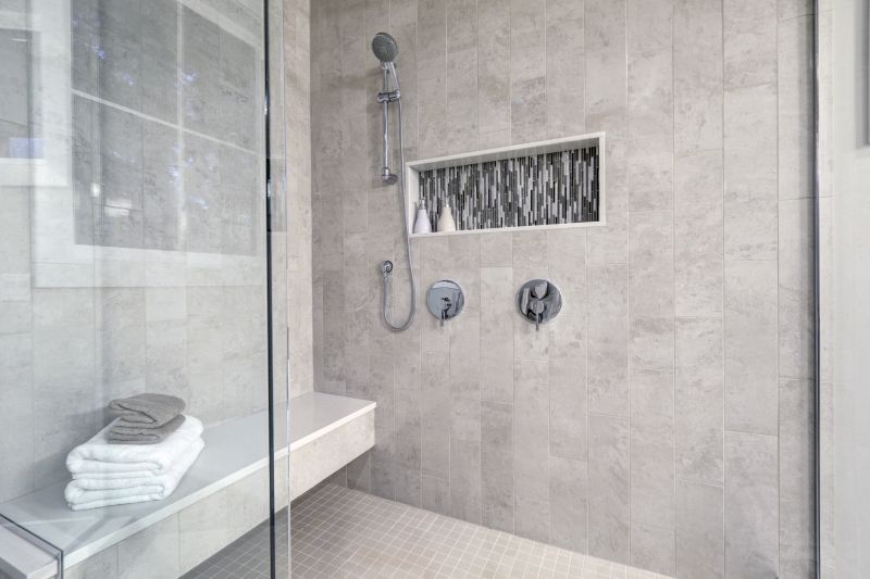 Modern Shower with Fixtures